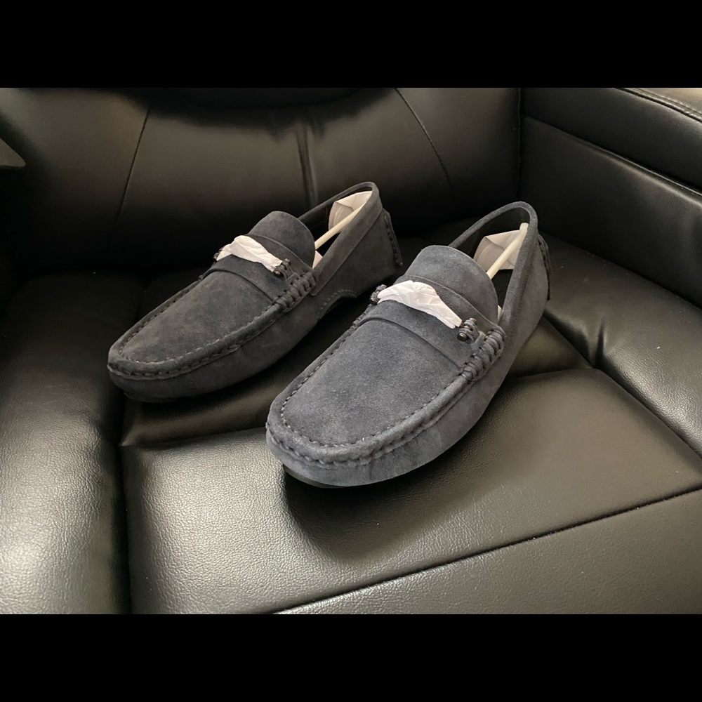 Coach men's suede loafers 10.5